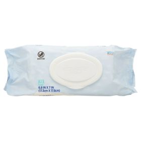 Equate Sensitive Skin Wipes, Fragrance-Free and Dye-Free, 72 Count