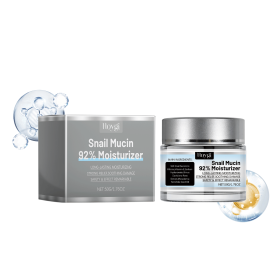 Hoygi Snail Moisturizer, Nourishing And Moisturizing Facial Care Moisturizing Cream To Improve Dull Skin