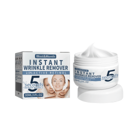 West&Month 5 Seconds Retinol Cream To Reduce Fine Lines Under Eyes Hydrating Moisturizing Cream To Soften Skin
