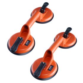VEVOR Glass Suction Cup, 4.7" 2 Pack 330 lbs Load Capacity, Vacuum Suction Cup with Aluminum Handle