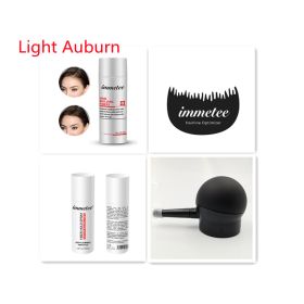 Plant hair additive fibre hair powder, one-time reinforcing artifacts to cover hair scarce manufacturers wholesale and direct sales (Option: Light Auburn set)